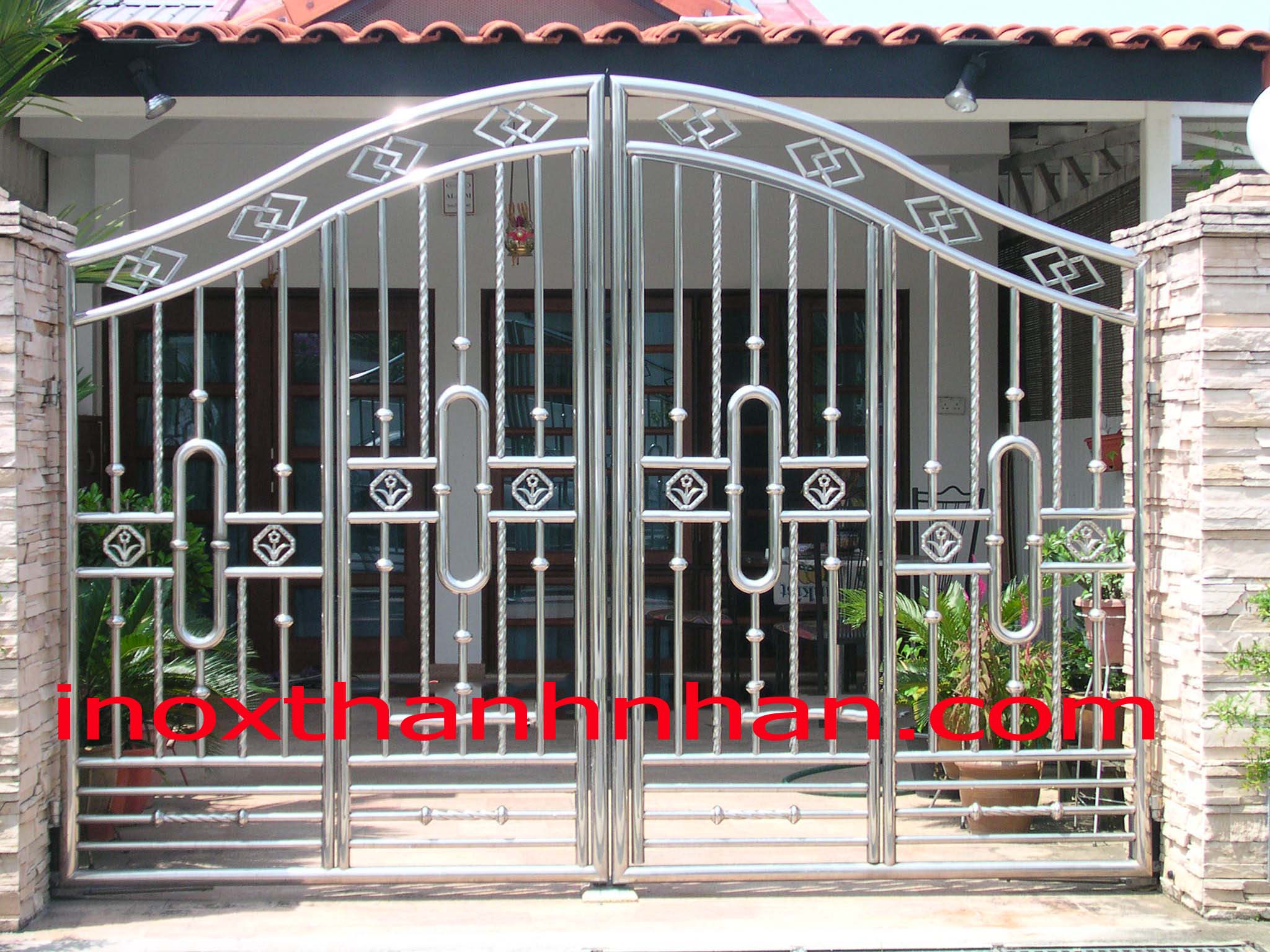 Cửa cổng inox - Inox Thành Nhân - Công Ty TNHH Thương Mại Cơ Khí Thành Nhân